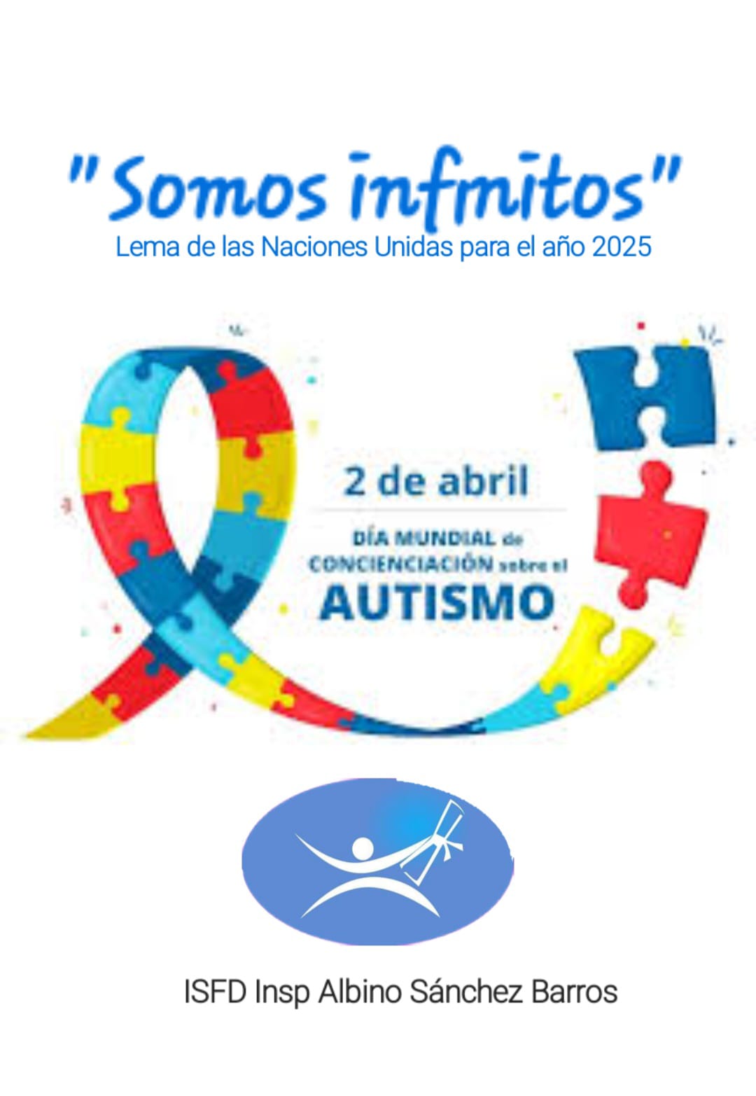 2 de Abril:  Día Mundial de Concientización sobre el Autismo