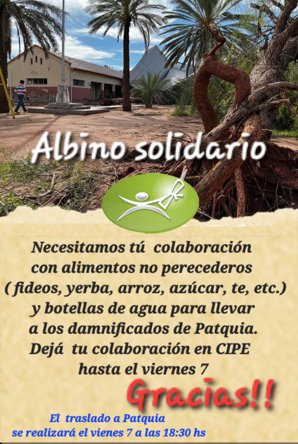 Campaña Solidaria con Patquía