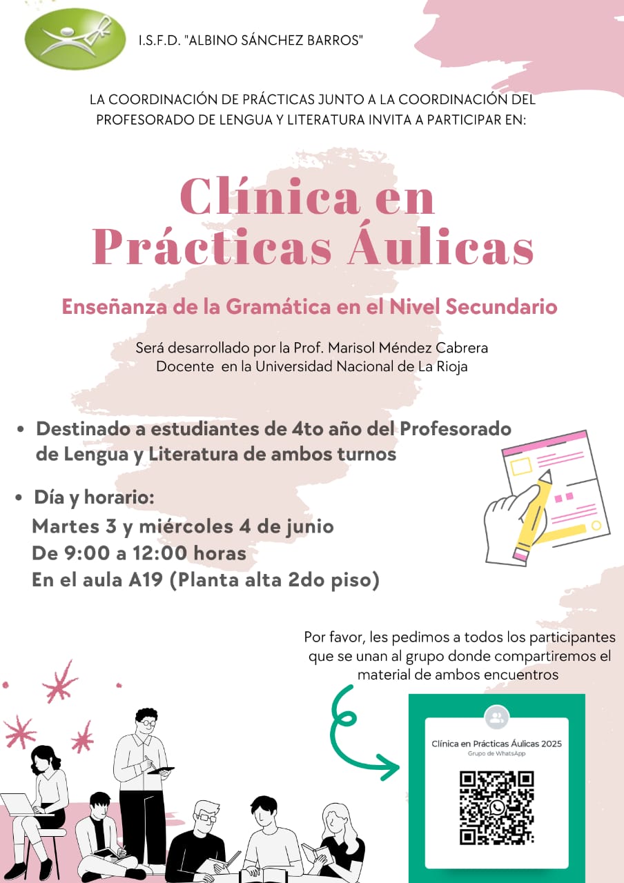 Clínica en Prácticas Áulicas: Enseñanza de la Gramática en el Nivel Secundario