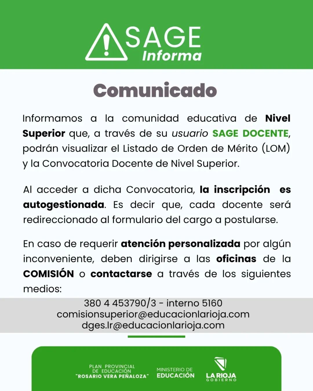 SAGE informa