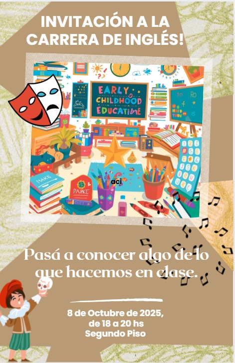 Expo Carreras: Invitación a la Carrera de Inglés