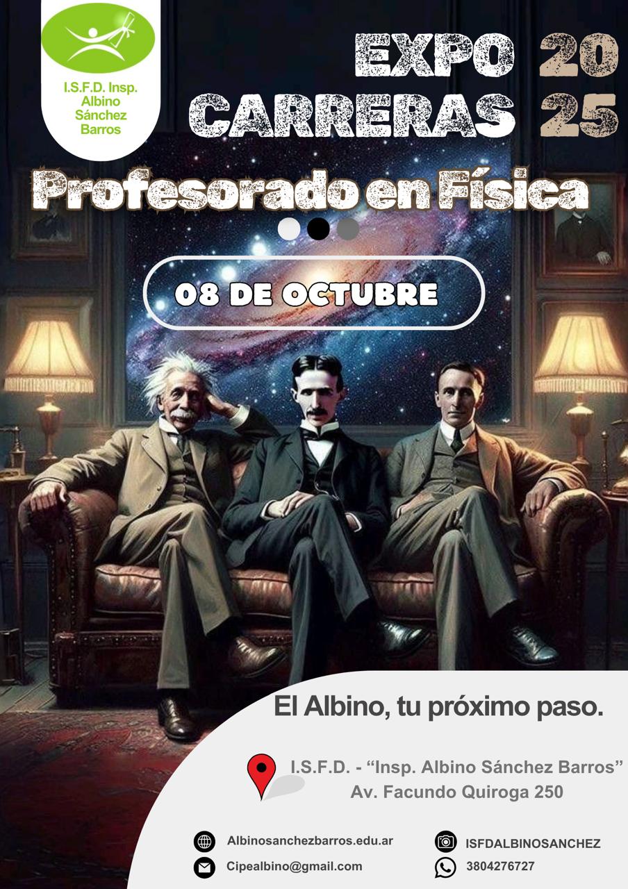Expo Carreras: Profesorado en Física 