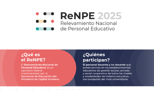 ReNPE - Lanzamiento Relevamiento Nacional de Personal Educativo