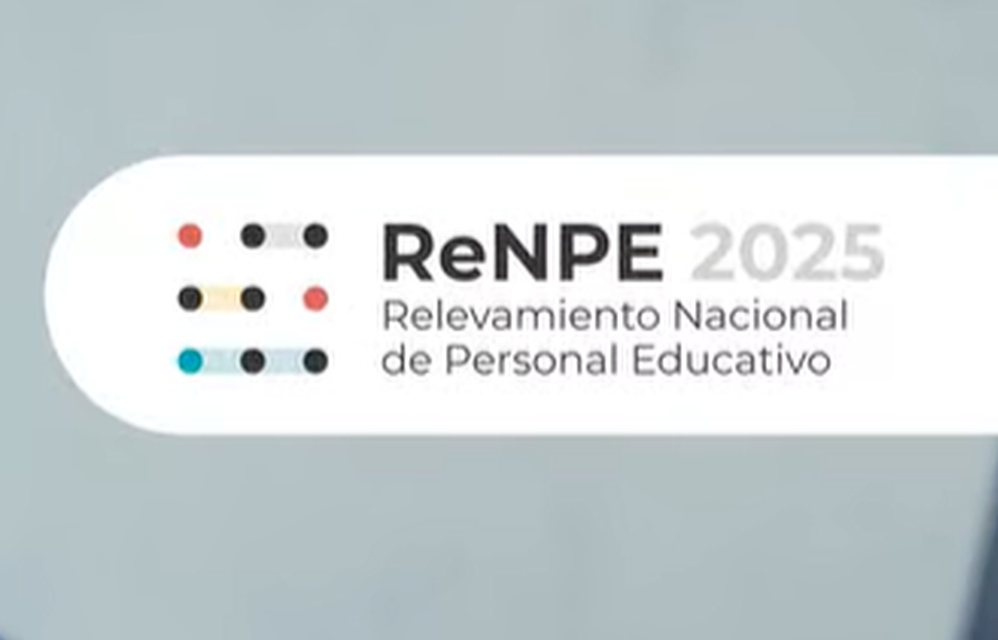 Inicia Relevamiento Nacional de Personal Educativo (ReNPE) 