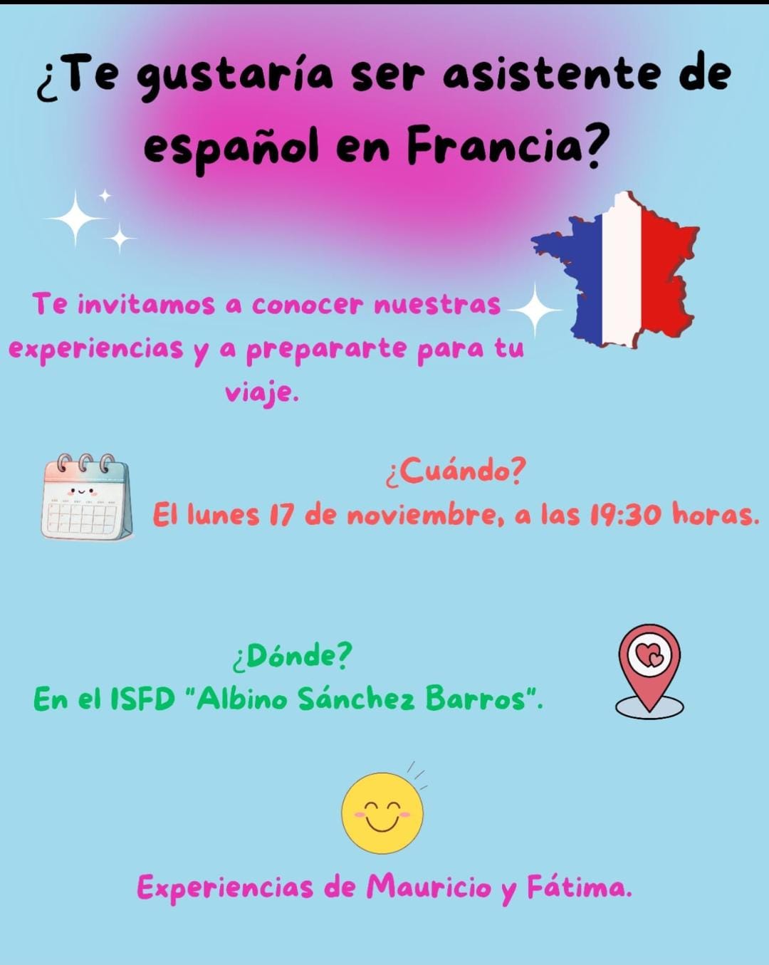 ¡Conviértete en Asistente de Español en Francia! 