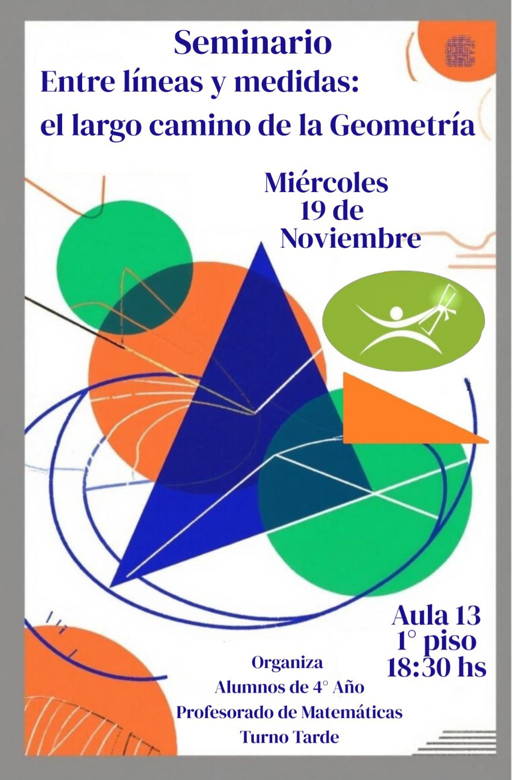 Seminario Entre líneas y medidas: el largo camino de la Geometría