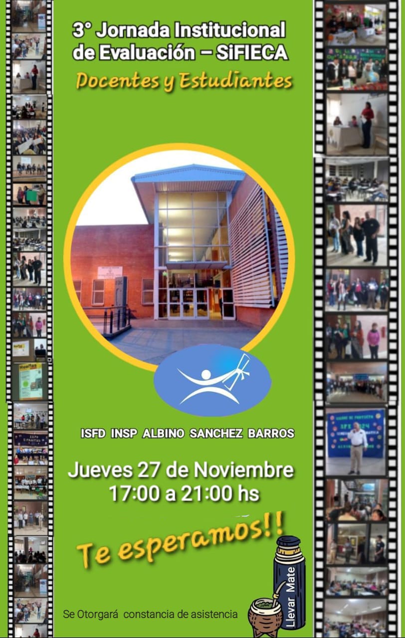 3ª Jornada Institucional de Evaluación SiFIECA