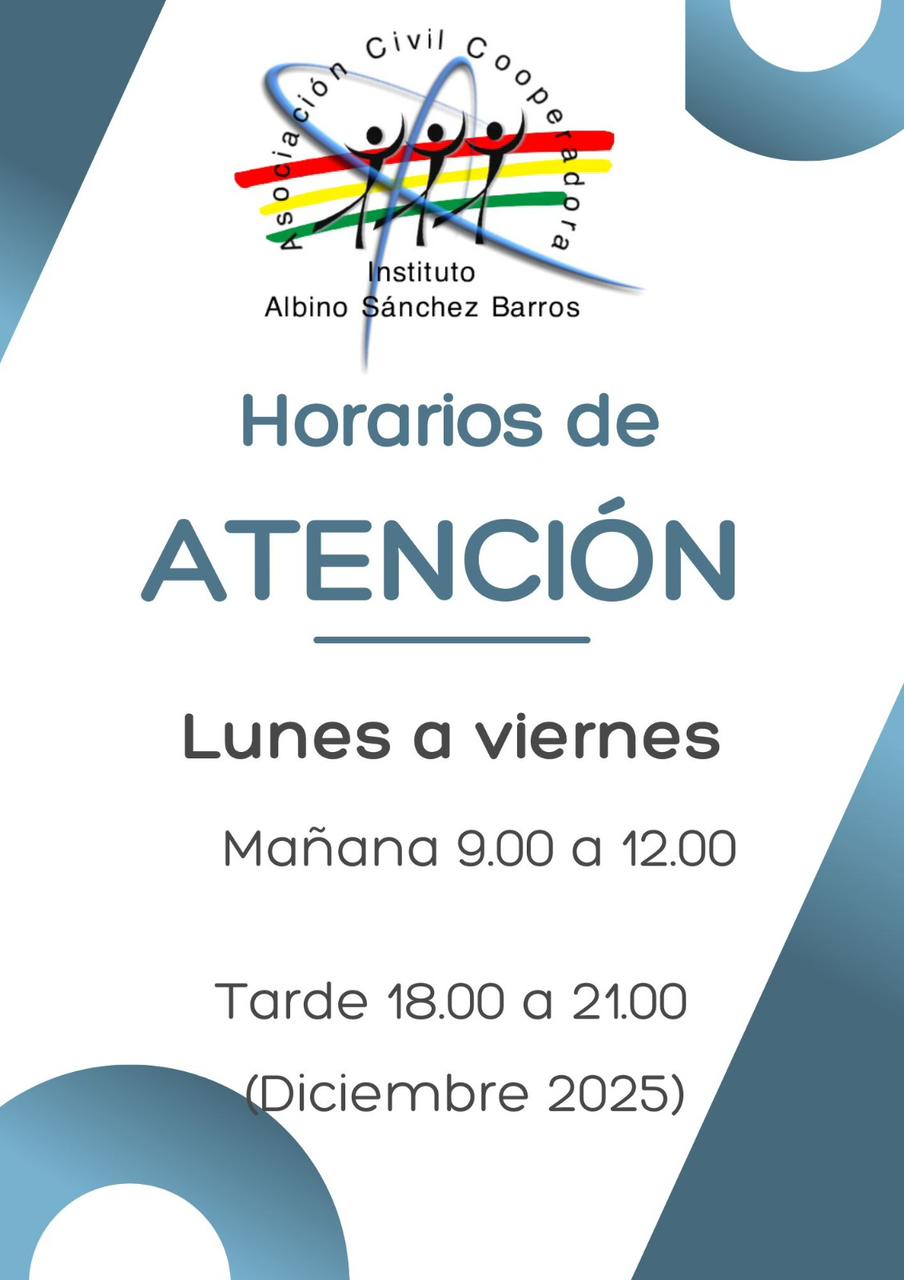 Horarios actualizados de la Asociación Civil Cooperadora 