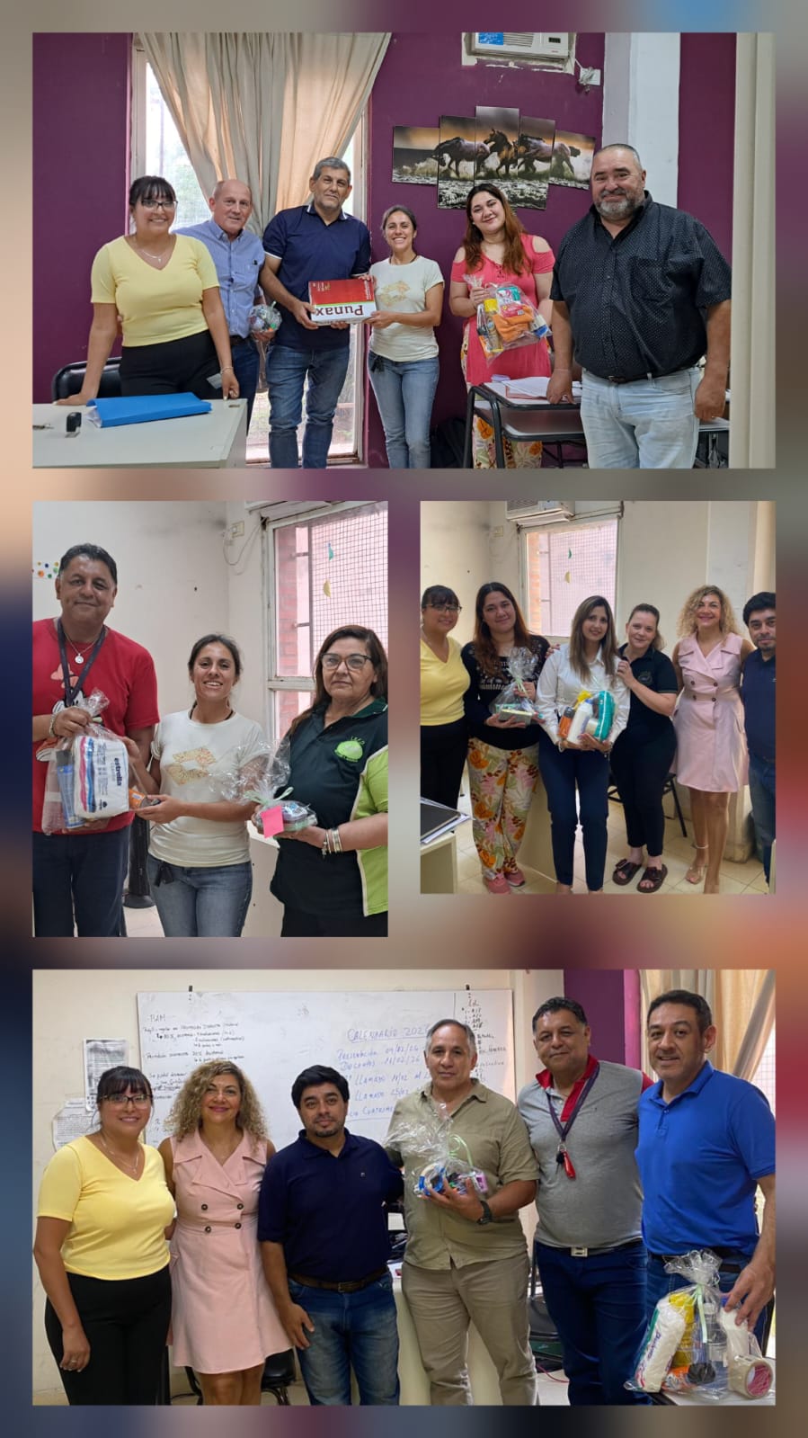 Entrega de Insumos de Limpieza y Escritorio
