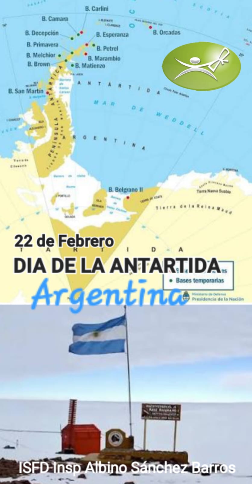 🇦🇷22 de Febrero de 1904 - Día de la Antártida Argentina - "Para defender lo que es nuestro, primero hay que conocerlo y amarlo" 