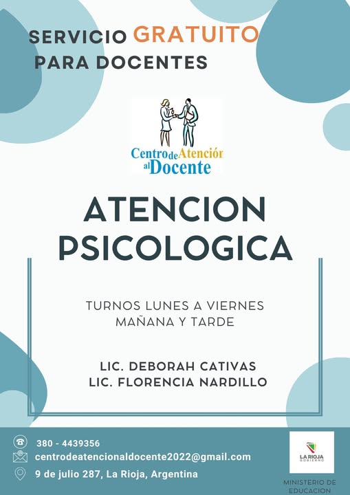 Publicación de Centro de Atención al Docente 