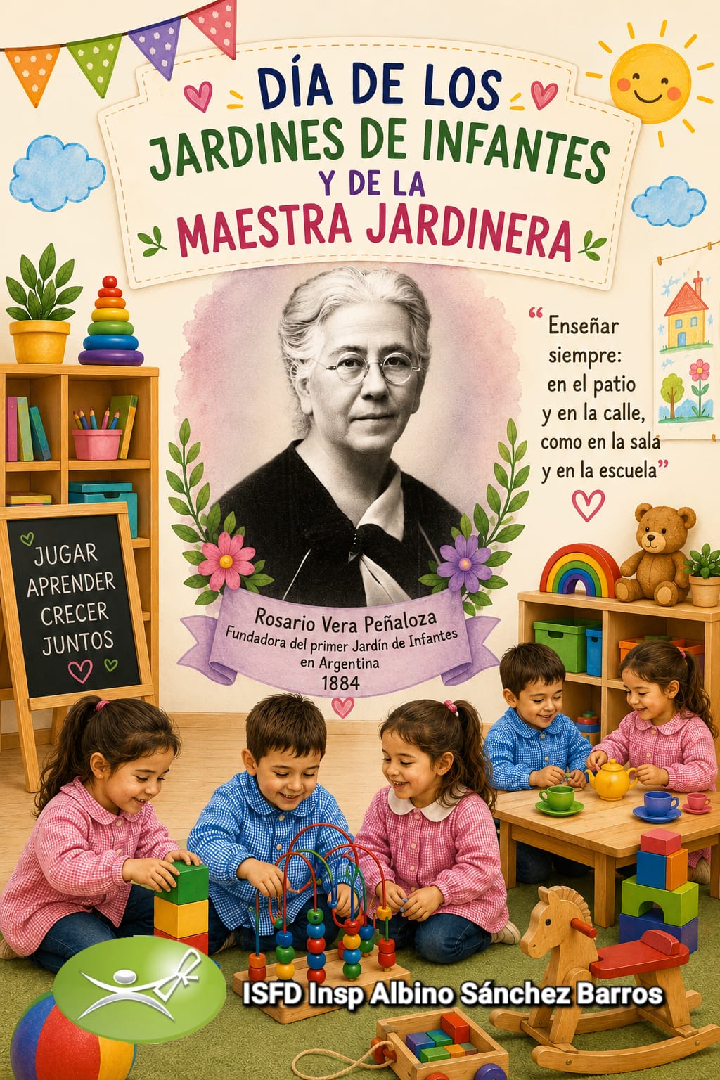 28 de Mayo: Día de los Jardines de Infantes y de la Maestra Jardinera