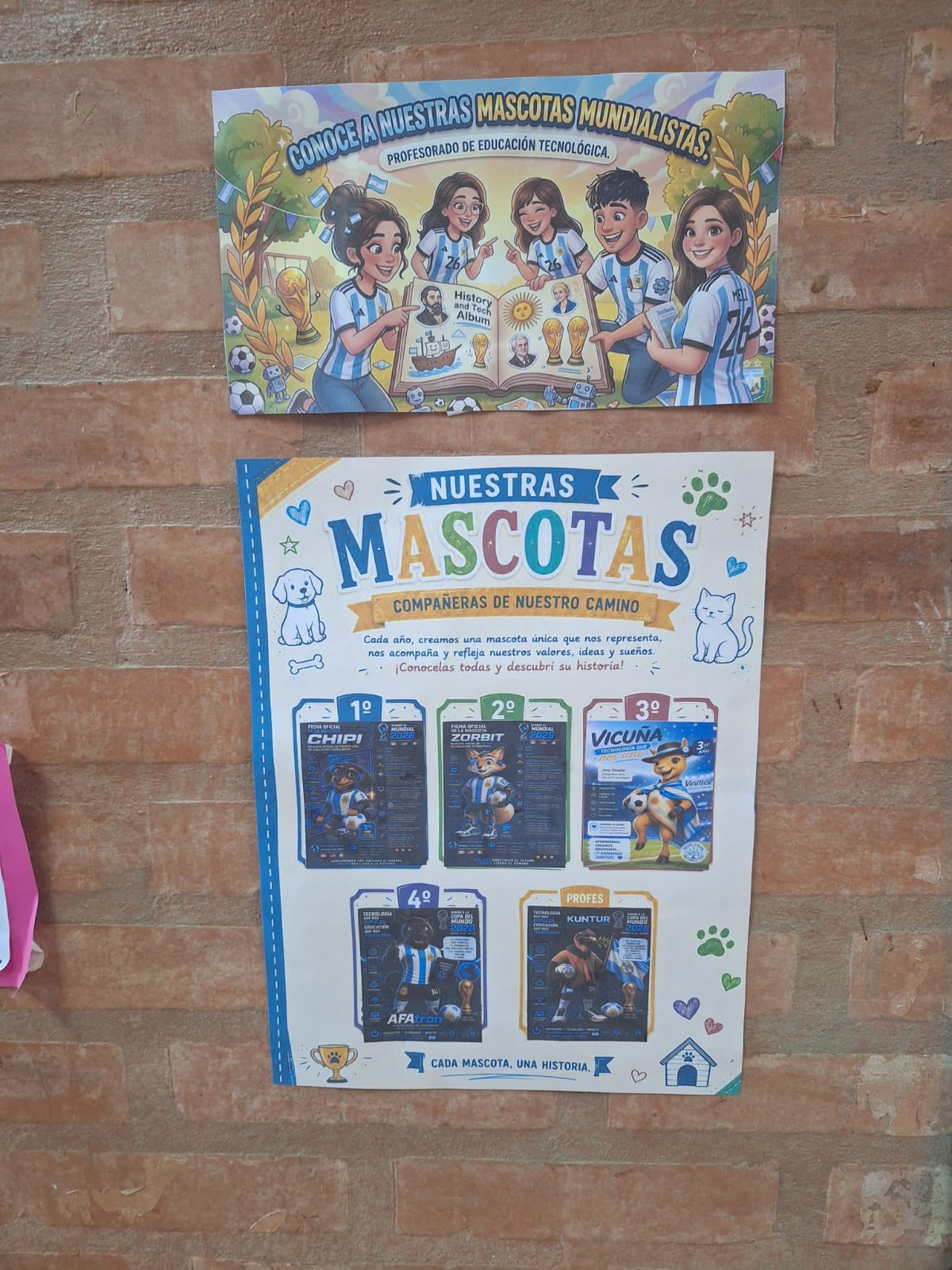 Mascotas creadas con IA: una propuesta que une a toda la carrera de Educación Tecnológica