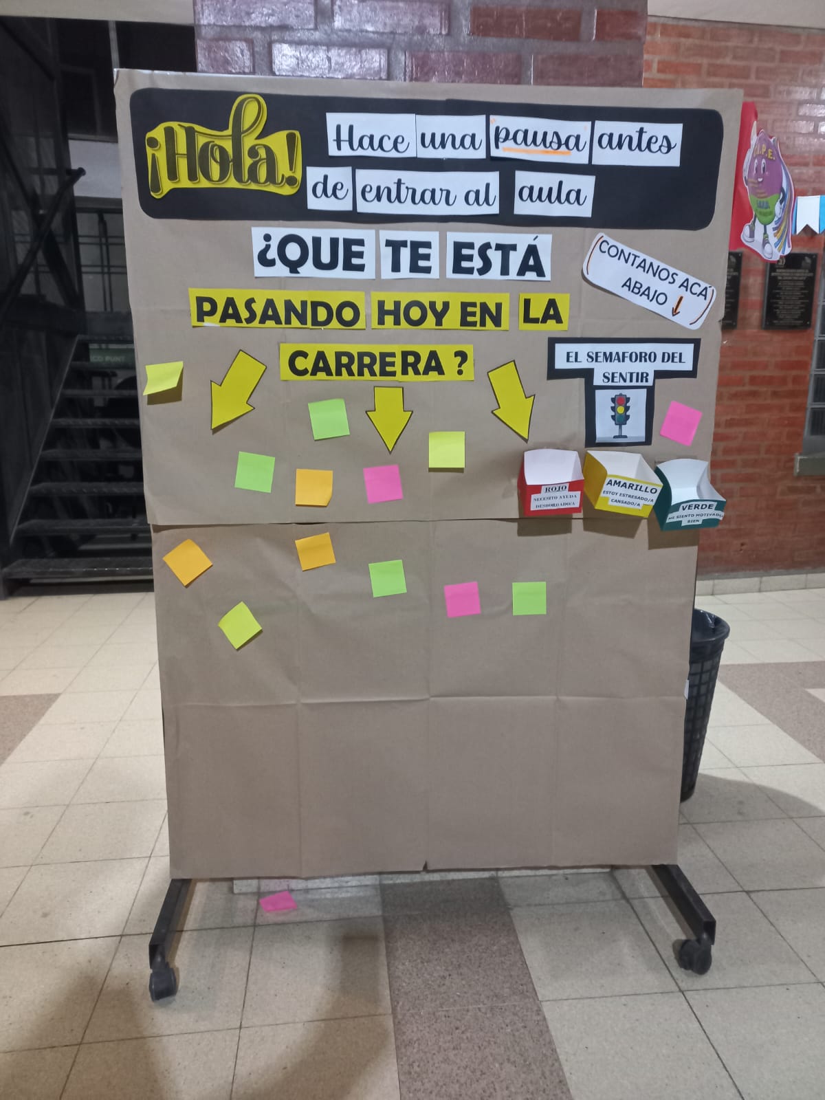 Un espacio para escucharnos: el Pizarrón Móvil llega para acompañar a nuestros estudiantes