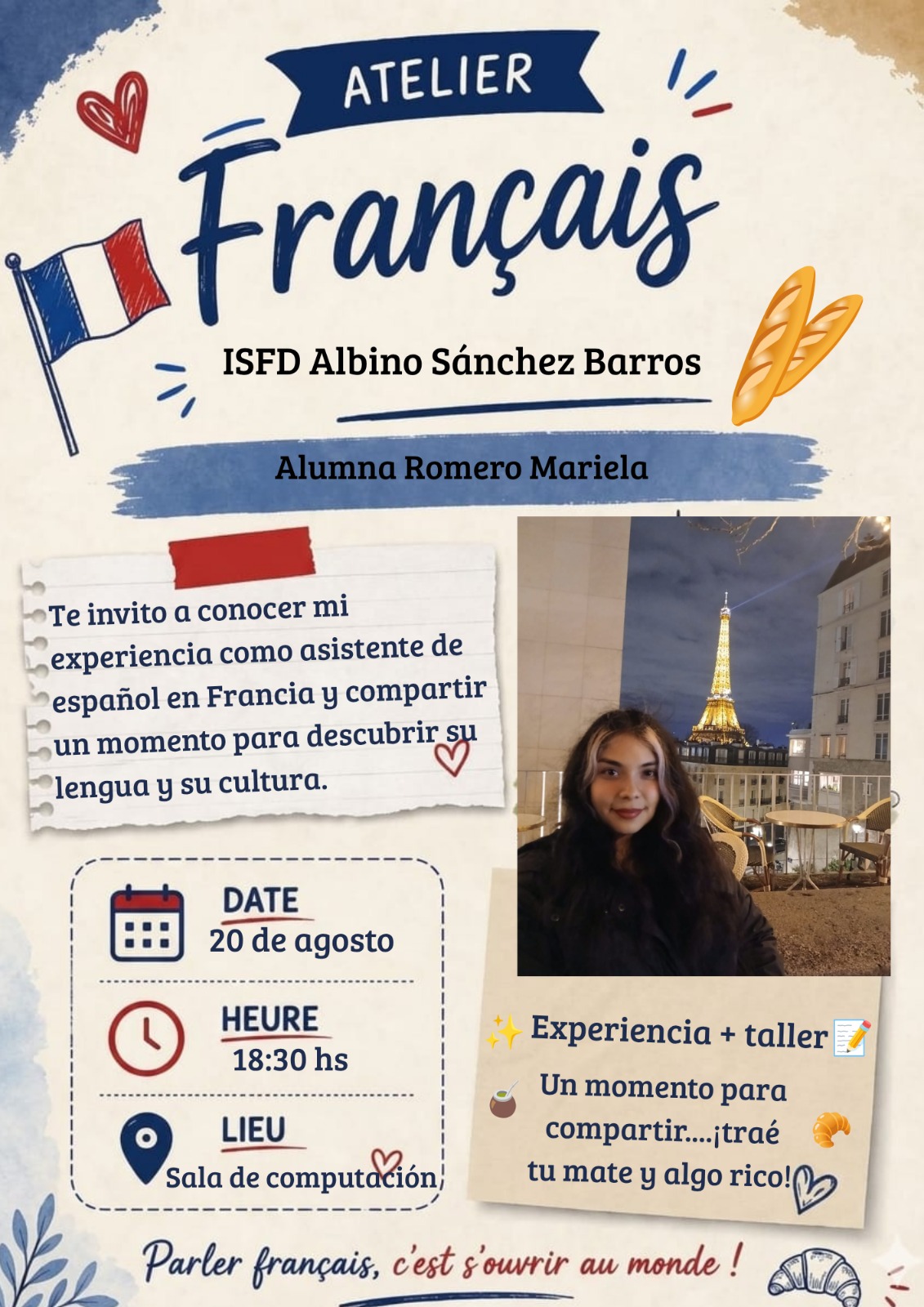 Del aula a Francia: una experiencia que abre puertas al mundo