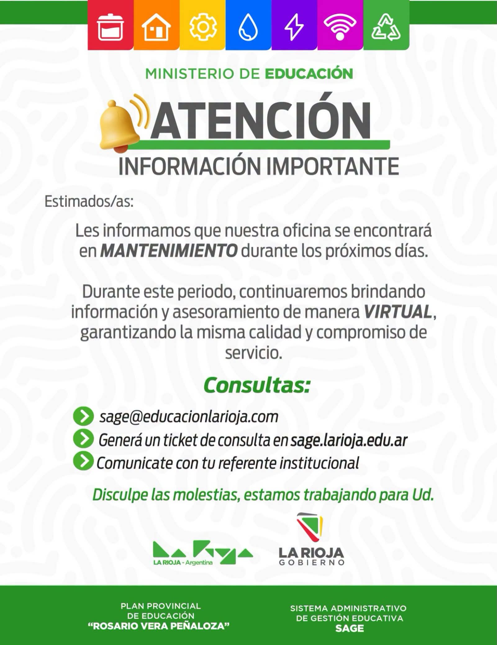 Publicación Ministerio de Educación La Rioja