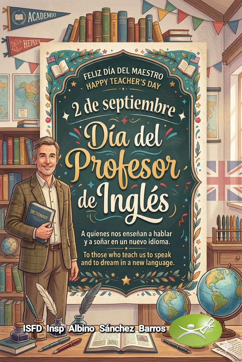 2 DE SEPTIEMBRE  -  DÍA DEL PROFESOR DE INGLÉS 