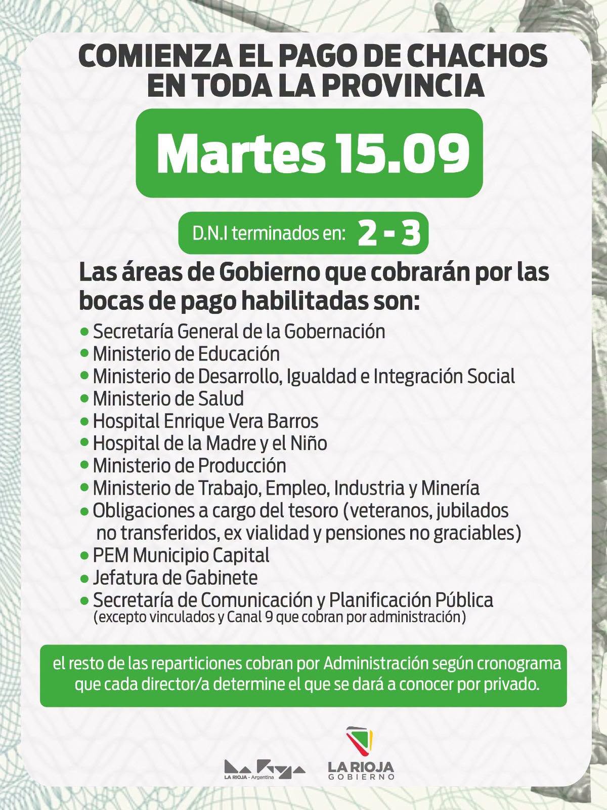 Publicación de Gobierno de La Rioja