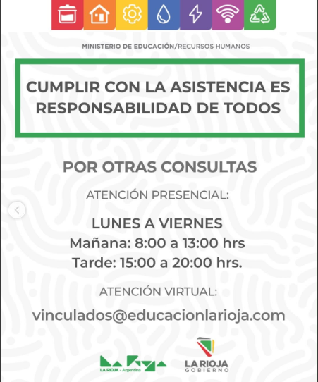 IMPORTANTE: PERSONAL VINCULADO - Ministerio de Educación 