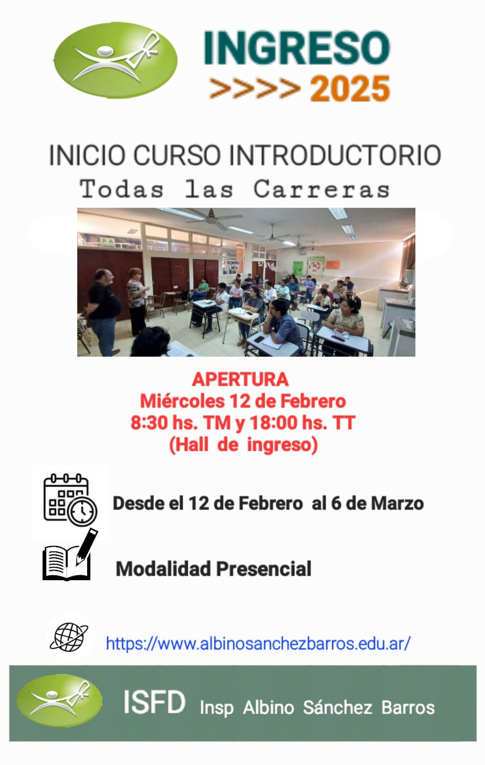 Inicio Curso de Ingreso 2025